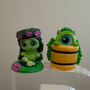New Disney IN FULL BLOOM Doorables - Te Fiti & Mike Wazowski